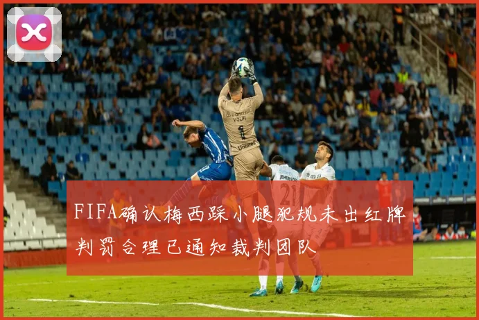 FIFA确认梅西踩小腿犯规未出红牌判罚合理已通知裁判团队